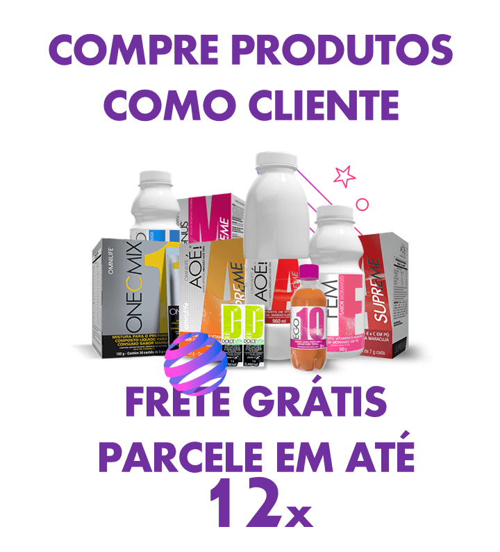 Compre produtos Omnilife como cliente, frete grátis, parcele em até 12x